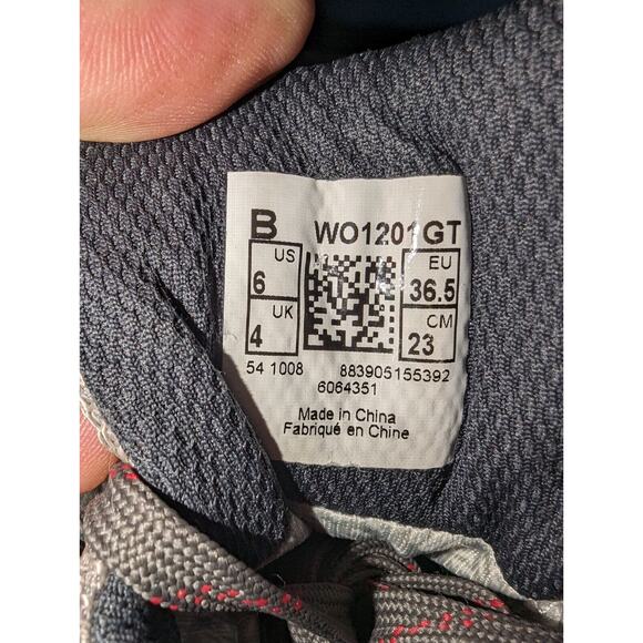 New Balance Womens 6 Hiking Boots 1201 Terra Stryder Ankle Lace Up Gray - Picture 9 of 10